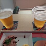 ＩQOSストア - ビール２杯‼️…少し飲んじゃいました…‥