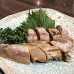 鳥やき串英 - 烏賊肝の沖漬け