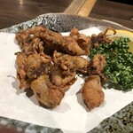 鳥やき串英 - ホタルイカ唐揚げ