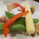 キッチン ブルー グローブ - 蒸し野菜の素材の味が出ています