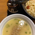 Tori Soba Enaya - Customize！★濃厚鶏つけ麺（塩・880円税込）大盛（120円税込）★