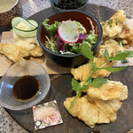 六花茶屋 - チキン南蛮、とり天、とり竜田揚げ