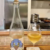 おく - グラスワイン オレンジ