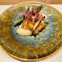 おく - 鰻　新じゃが　アスパラ