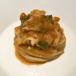 Enoteca La RICOLMA - 南茅部産 牡丹海老のトマトソースのスパゲッティ