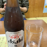 自家製手もみ麺 ラーメン赤松 - 瓶ビール