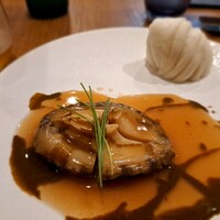 NOGI - ⚫勇名物　蒸し鮑の二種ソース