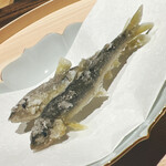 温石 - 焼津水産高校の生徒さんが授業で養殖した稚鮎