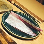 温石 - この縞鯵は垂涎