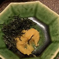 小熊 - 生カラスミ！　写真撮る前にひとくち食べちゃいました。
