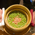 眞善美 - 桜海老とうぐいす豆の土鍋ご飯