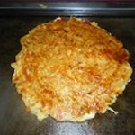 Miyako - チーズ天。チーズがとろけてておいしかった！もんじゃはおいしそうに写せなかったのですがおいしかったです。