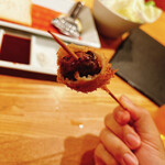 六覺燈 - 牛ヒレ断面