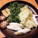どん亭 - 追加の野菜