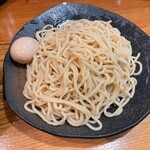 205807861 - 濃厚魚介つけ麺(特盛)＋煮玉子