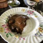 Akaneya Coffee Ten Ekimae Ten - I went out specifically for this curry—completely satisfied! ♡