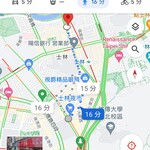 郭元益 - 観光定番「士林夜市」の最寄りは隣駅の劍潭駅です。地図は 赤マーク郭元益士林店から士林夜市のルートです。歩いていけなくもない、タクシーすぐ。な近場です。