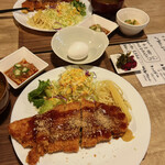 Saishokushuke Tami - 日替りのトンカツランチ750円♪