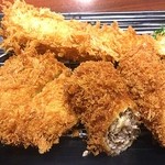 新宿さぼてん - 黒胡椒チーズ巻きかつと人気の組み合わせセット（さぼてん大井町アトレ）