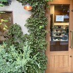 常乃菓舎 - 植物がからまる壁が可愛いお店