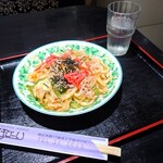 ほびーい喫茶店 - 焼きうどん 700円(税込)。