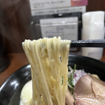 麺処 うきとみ - 油そば並(温玉1つ) 塩、細麺Ver.☆裏メニュー