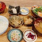 Sake To Meshi Nishiki Shokudou - おばんざい定食¥1150
