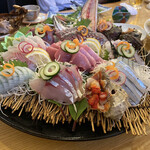 かもめ食堂 - 刺し身の盛合せ(４人前)