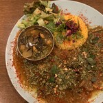 間借りカレー シモカワスパイス - ポークビンダルーカレー