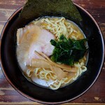 自家製麺 囲 - 2022年12月　囲らーめん 黒　650円