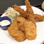 鮨 旬彩処 松もと - フライ定食