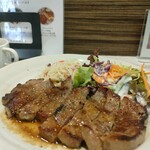 Tatsuya Shokudou - サーロインステーキランチ￥1,250（ドリンク付き）