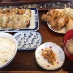 チャイナ食堂かしん - 焼餃子セット600円