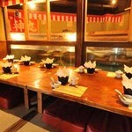 Tsuribune chaya zauo - 食事をされているとこのような目線でお魚が見られると思います