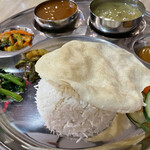 ナンカレー&炭火焼亭 koila - ネパールカナセット（ランチ） 