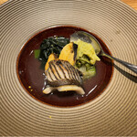 いまむら - メバルの塩焼きとワカメの潮汁