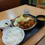 まんぷく亭　 - から揚げ定食