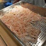 白えび亭 - 天ぷらにする白えび