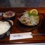 肉屋 堀もと - 週変わり定食