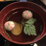 清月 - お吸い物（ハマグリ）