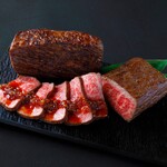 Grilled wagyu beef tataki