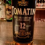 バー エイジング - TOMATIN 12年のオールドボトル