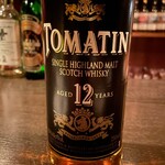 Bar Aging - TOMATIN 12年のオールドボトル