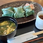 Taikan - 笹巻きおこわ（3種）