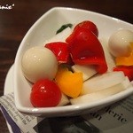 Kushiage Maro - いろいろ野菜のピクルス浅漬けの盛り合わせ