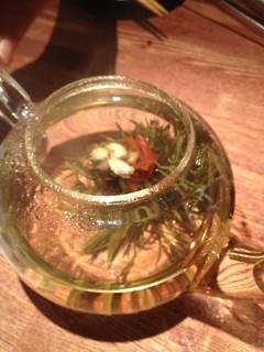 h Sannouen - 中国茶の、お花開いたVer.