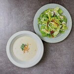 Today's salad & soup