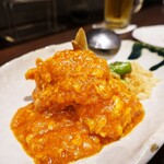 口福菜 亀吉 - 大海老のチリソース炒め