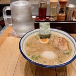 Menya Masamune - コク醤油味玉ラーメン1080円