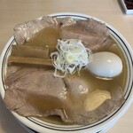 煮干しらぁめん 猫トラ亭 - 超煮干し大盛＋肉１枚＋味玉